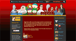 Desktop Screenshot of biggertoons.com