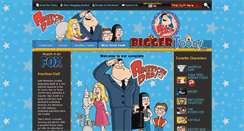 Desktop Screenshot of american-dad.biggertoons.com